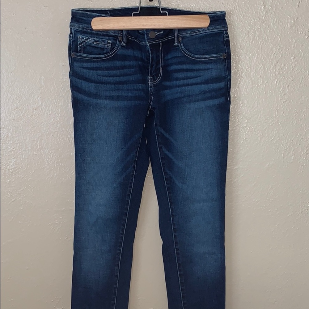 Buckle Black Skinny Jeans